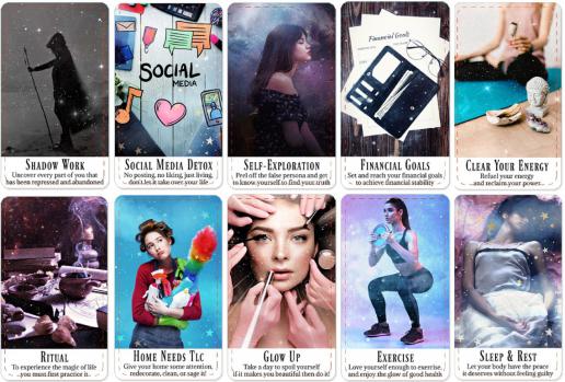 Practical Self-Care Oracle Deck