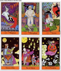 Halloween Tarot Deck/book Set