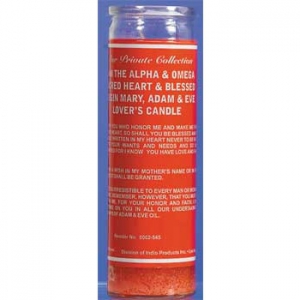 Jar 7 Day: Adam & Eve Lovers Sacred Heart & Blessed Virgin Mary