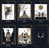 Golden Black Cat Tarot