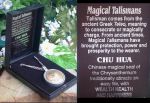 Chu Hua Talisman For Wealth, Health & Happiness