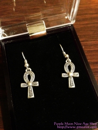 Ankh Earrings For Health, Prosperity & Long Life