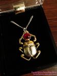 Scarab Amulet for Courage & Protection