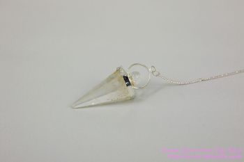Clear Quartz Pendulum