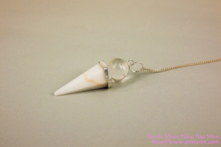Snow Quartz Pendulum