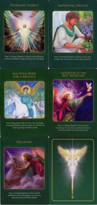 Archangel Raphael Healing Oracle Cards