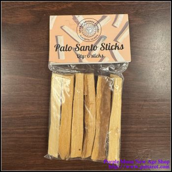 Pack Of 6 Palo Santo Smudge Sticks