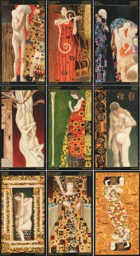 Golden Tarot of Klimt Mini Size