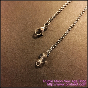Clear Quartz pendulum chain