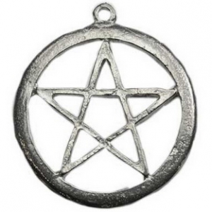 Pewter Pentagram pendant