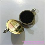 Stainless Steel Oil Locket - Om