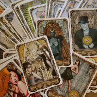 Steampunk Tarot Deck Glossy Set