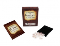 粉晶盧恩文占卜石連英文書套裝