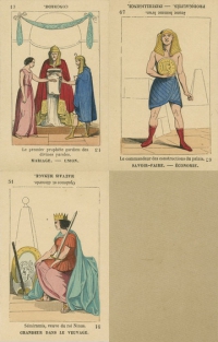 Tarot Egyptiens: Paris 1875 Ca