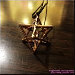Merkaba Rose Gold Pendant