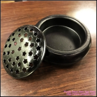 Starry Screen Black Charcoal Burner