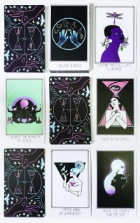 Amenti Oracle Feather Heart Deck