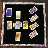 Black Tarot Cloth