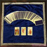 Blue Tarot Cloth