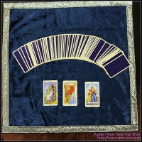 Sky Blue Tarot Cloth
