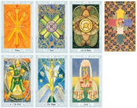 Aleister Crowley Deluxe Tarot: Gilded Deck & Book Set
