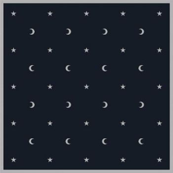 Moon & Stars Tarot Cloth