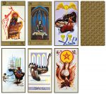 Salvador Dali Deluxe Tarot: Gilded Deck & Book Set