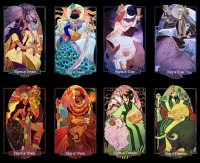 Children Of Litha Tarot Black Edition