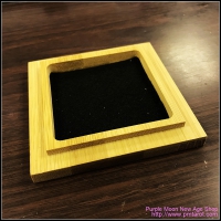 Bamboo Made Meditative Incense Box With Hexagram And Lotus