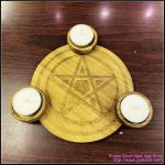 Pentagram Tea Light Candle Holder