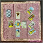 Pink Petal Tarot Cloth