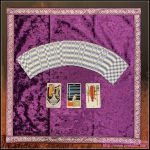 Purple Tarot Cloth