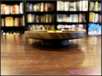 Walnut and Brass Incense Burner