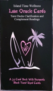 Island Time Wellness Love Oracle Cards Version I Normal Size