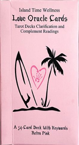 Island Time Wellness Love Oracle Cards Version I Normal Size