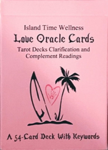 Island Time Wellness Love Oracle Cards Version I Poker Size