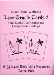 Island Time Wellness Love Oracle Cards Version II Poker Size