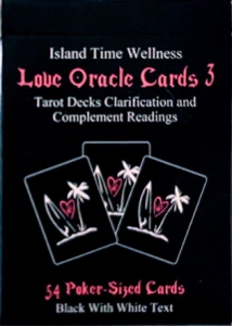 Island Time Wellness Love Oracle Cards Version III poker Size