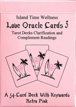 Island Time Wellness Love Oracle Cards Version III poker Size