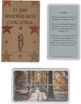 31 Day Mindfulness Challenge Cards - Take One a Day for a Month of Mindfulness
