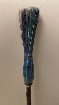 Besom Brooms - Malachite, Lavender & Natural