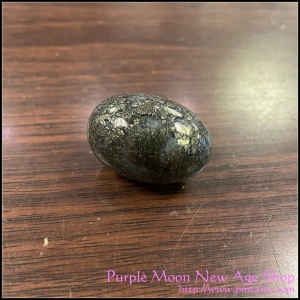 Pyrite Agate Tumbled Stone