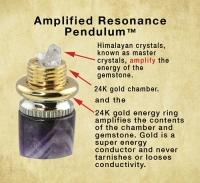 Black Obsidian Amplified Resonance™ Pendulum