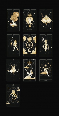 Divine Feminine Tarot Deck - Nocturnal