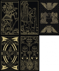 Marseille Tarot - Gold and Black Edition