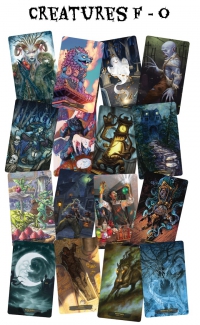 78 Tarot 10th Limited Edition - Creatures Of The Night Oracle Standard Size