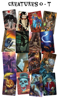 78 Tarot 10th Limited Edition - Creatures Of The Night Oracle Standard Size