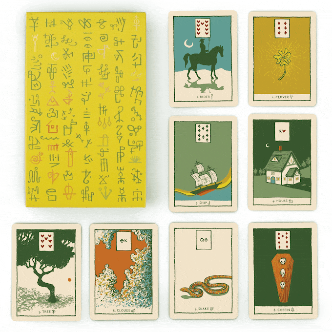 Green Glyphs Lenormand 2nd Edition