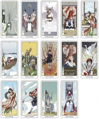 (日本神話塔羅牌 極 第五版) 日本神話タロット 極フルデッキセット伍