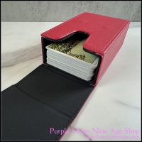 Leather Tarot Case w/ Gold Pentagram